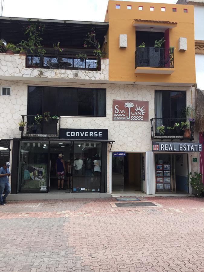 Hotel Pension San Juan Playa del Carmen Kültér fotó