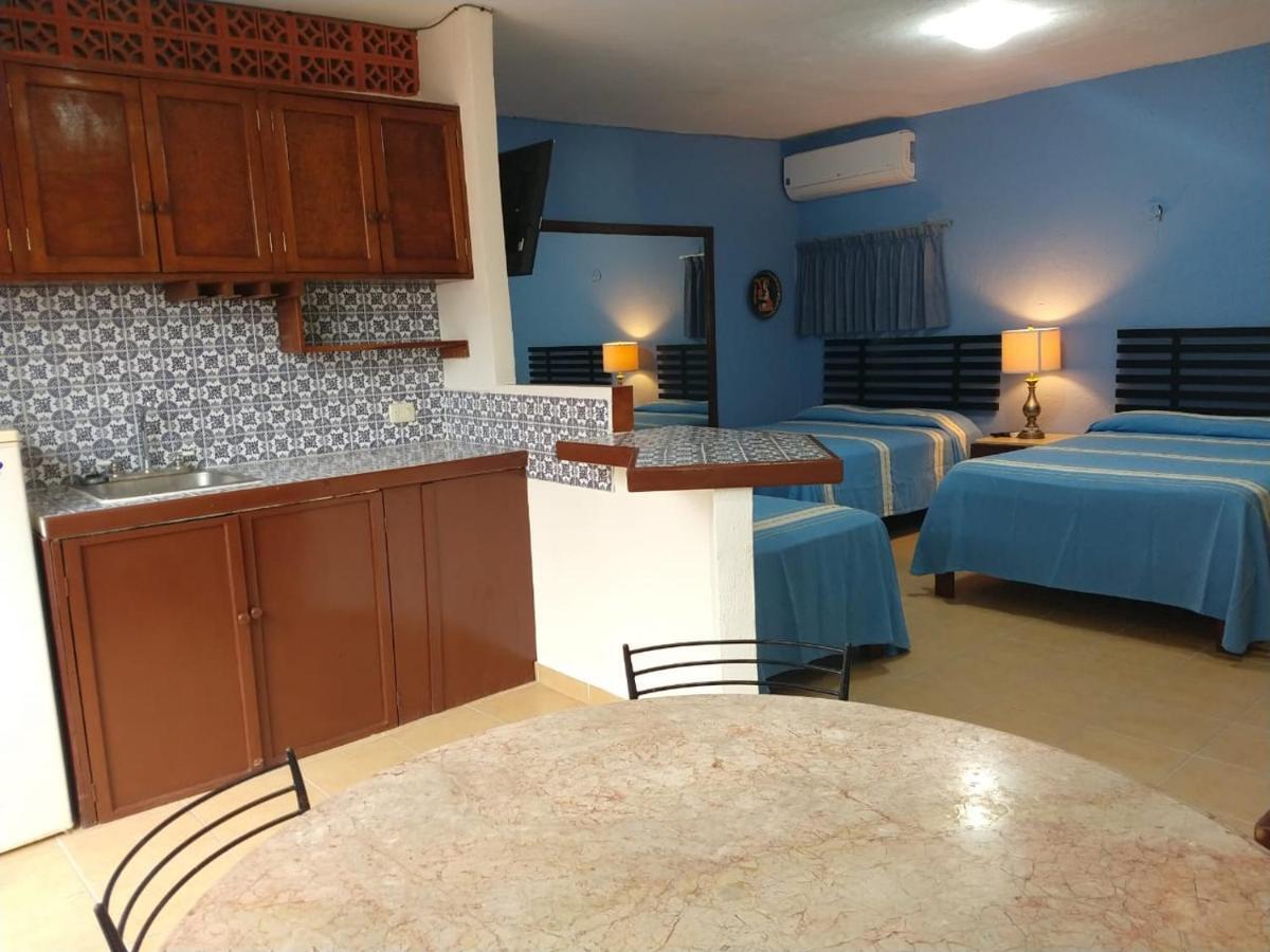 Hotel Pension San Juan Playa del Carmen Kültér fotó